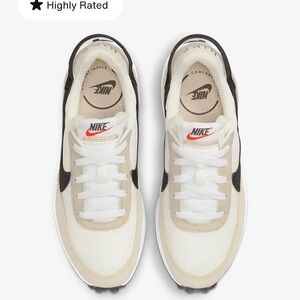 Nike Beige and Black Sneakers